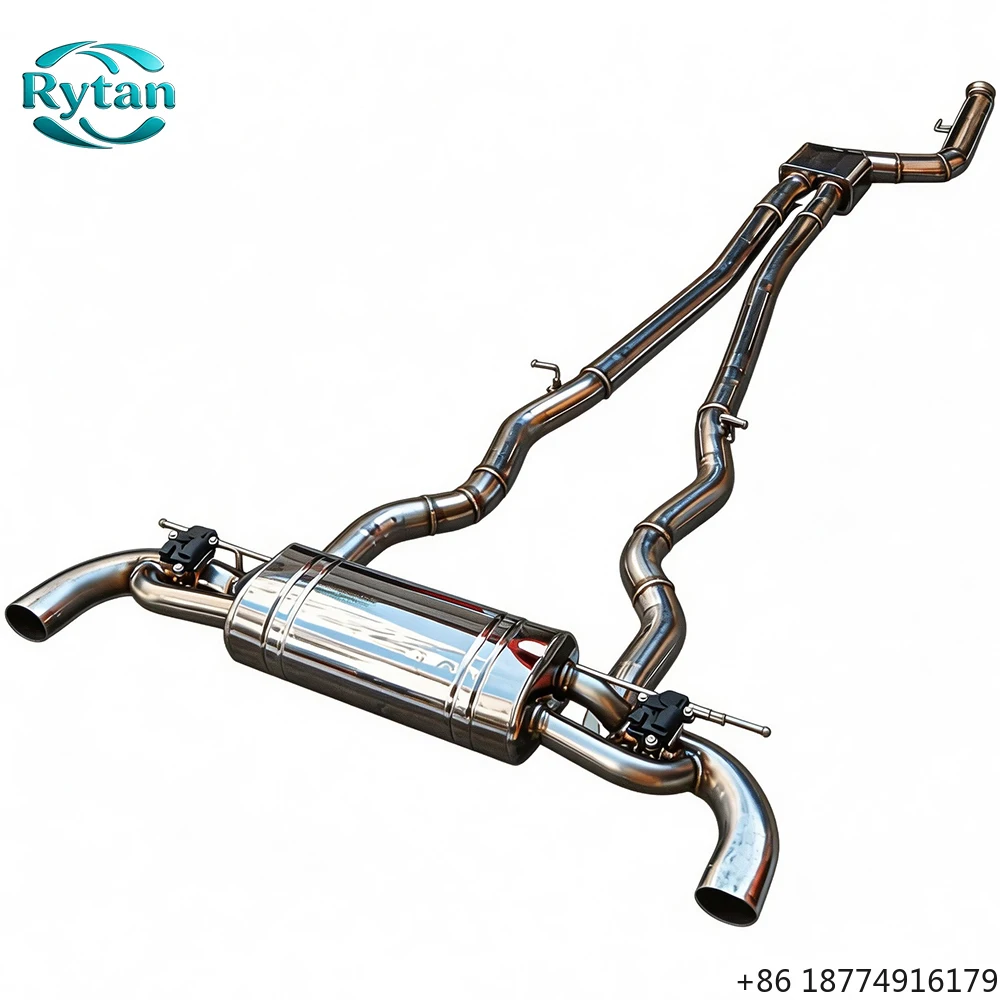 

Exhaust Pipe Exhaust Valved Stainless Steel Valvetronic Exhaust System Catback for 2019-2021 840i 3.0T 2 or 4 Doors