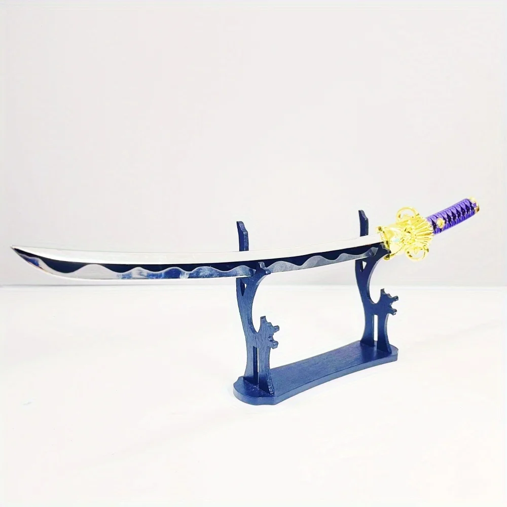 11 polegada valorant onimaru kunitsuna metal katana espada ninja faca japonês katana samurai sabre cosplay acessórios prop brinquedo