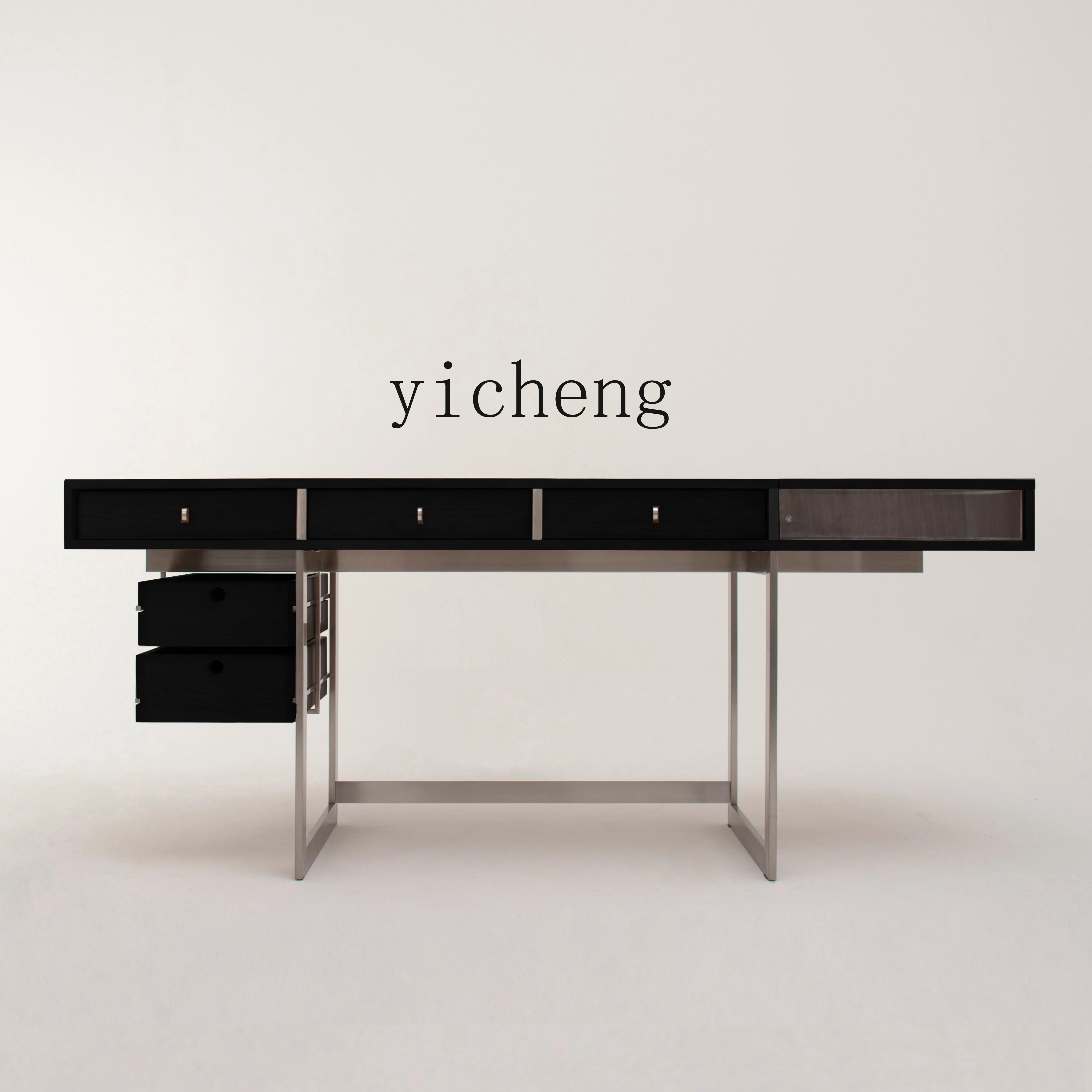 

FY Solid Wood Desk Computer Desk Multi-Functional Design Model