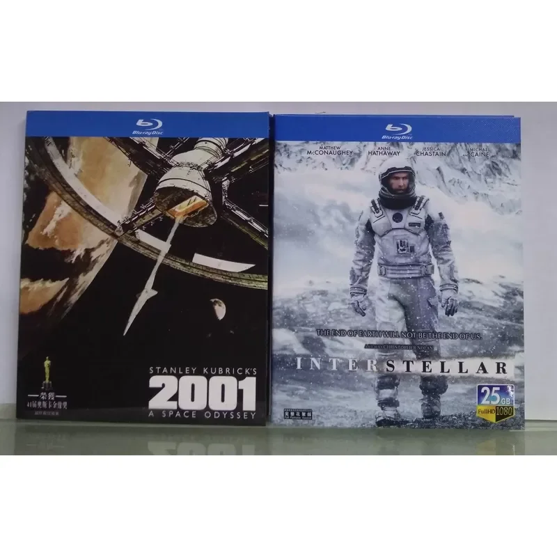 Blu-ray Disc Interstellar Space Odyssey 2001 Movie Collection High Definition Video