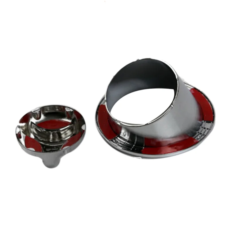 BB-Voor Hummer H2 2003-2009 Auto Brandstof Deur Bezel Gas Tank Cover Moulding Trim Chrome Cap Hatch olievuller Decoratieve Vervanging