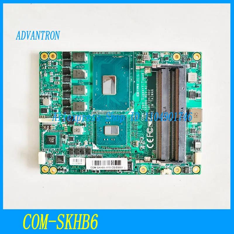 

Applicable to COM-SKHB6 embedded industrial control motherboard. COM-SKHB6 Rev A1.0. Inventory: 100% tested.