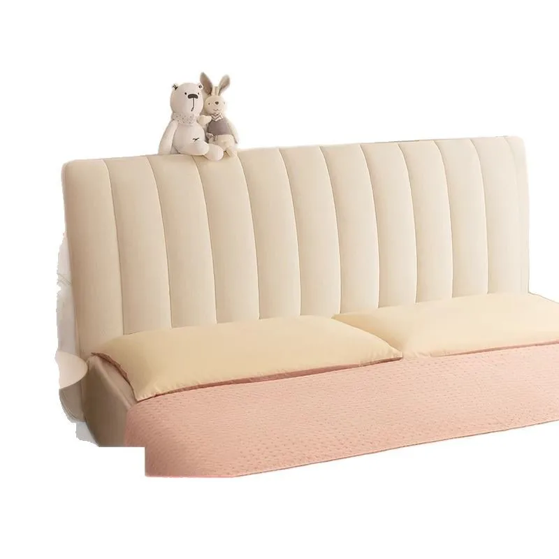 

bedside cover universal cream wind thickened cushion soft bag protective cover
