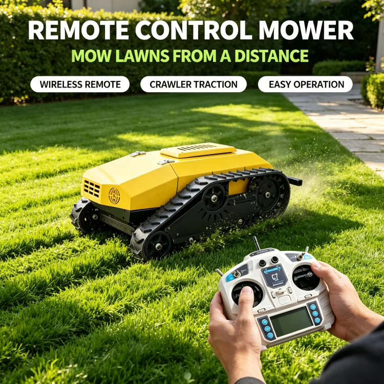 Tondeuse à gazon robotisée SDLOT Mini CE EPA EURO5, petite tondeuse à gazon télécommandée pour la maison, le jardin et la cour