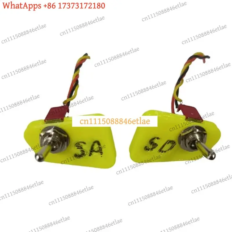 k3 2-Pos/3-Pos Lever Switch Kit for Pocket RC Transmitter SA SD Metal Toggle Mod No Solder Button to Stick Conversion