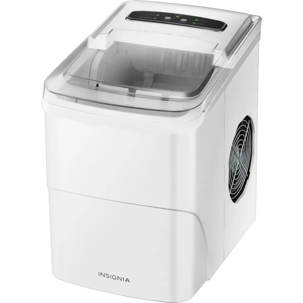 

2024 New Portable Ice Maker with Auto Shut-Off - White