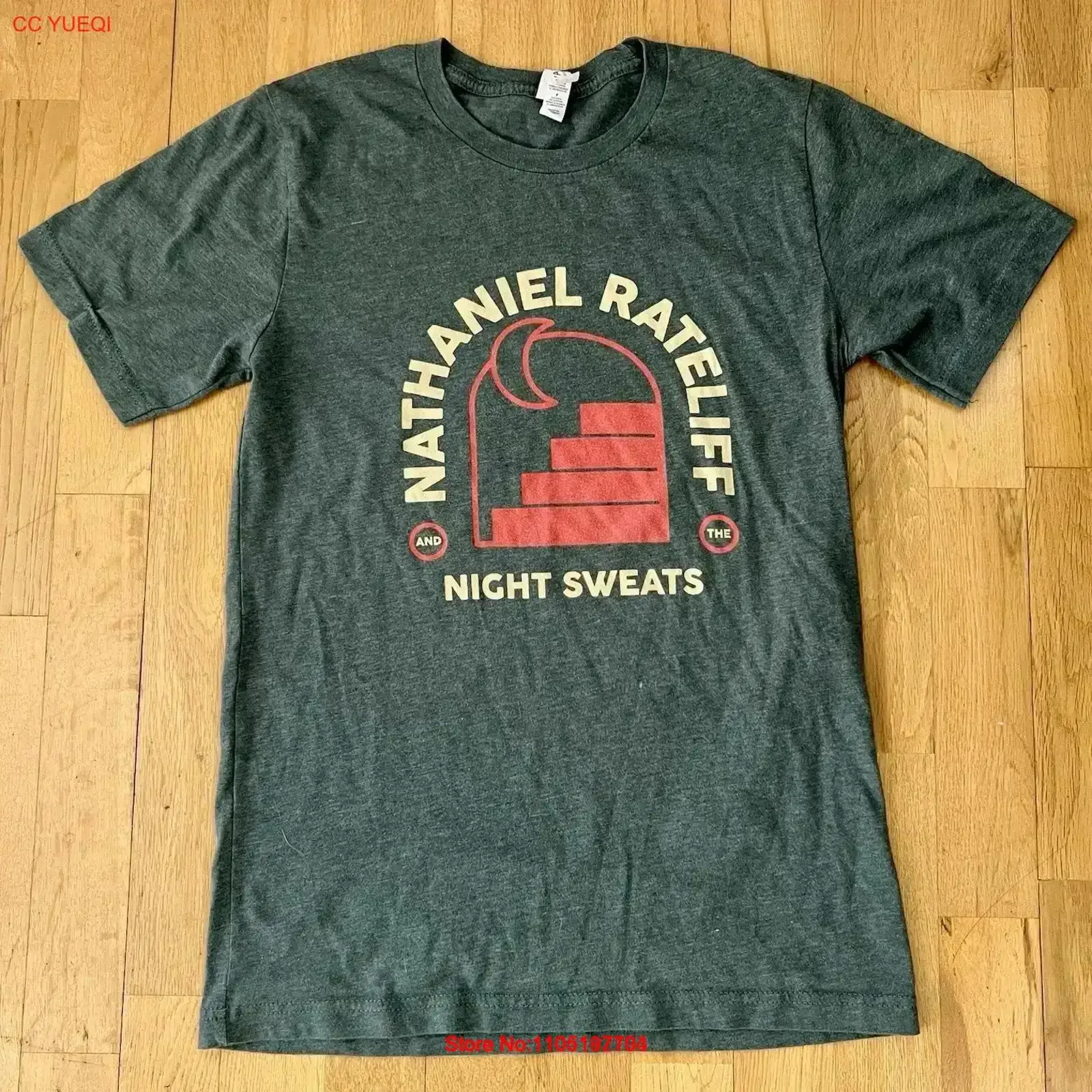 تي شيرت ناثانيال راتليف والليل من 2000s S O B You Worry Me عتيق ملابس الشارع المغسولة قابلة للتنفس أوم ممتدة