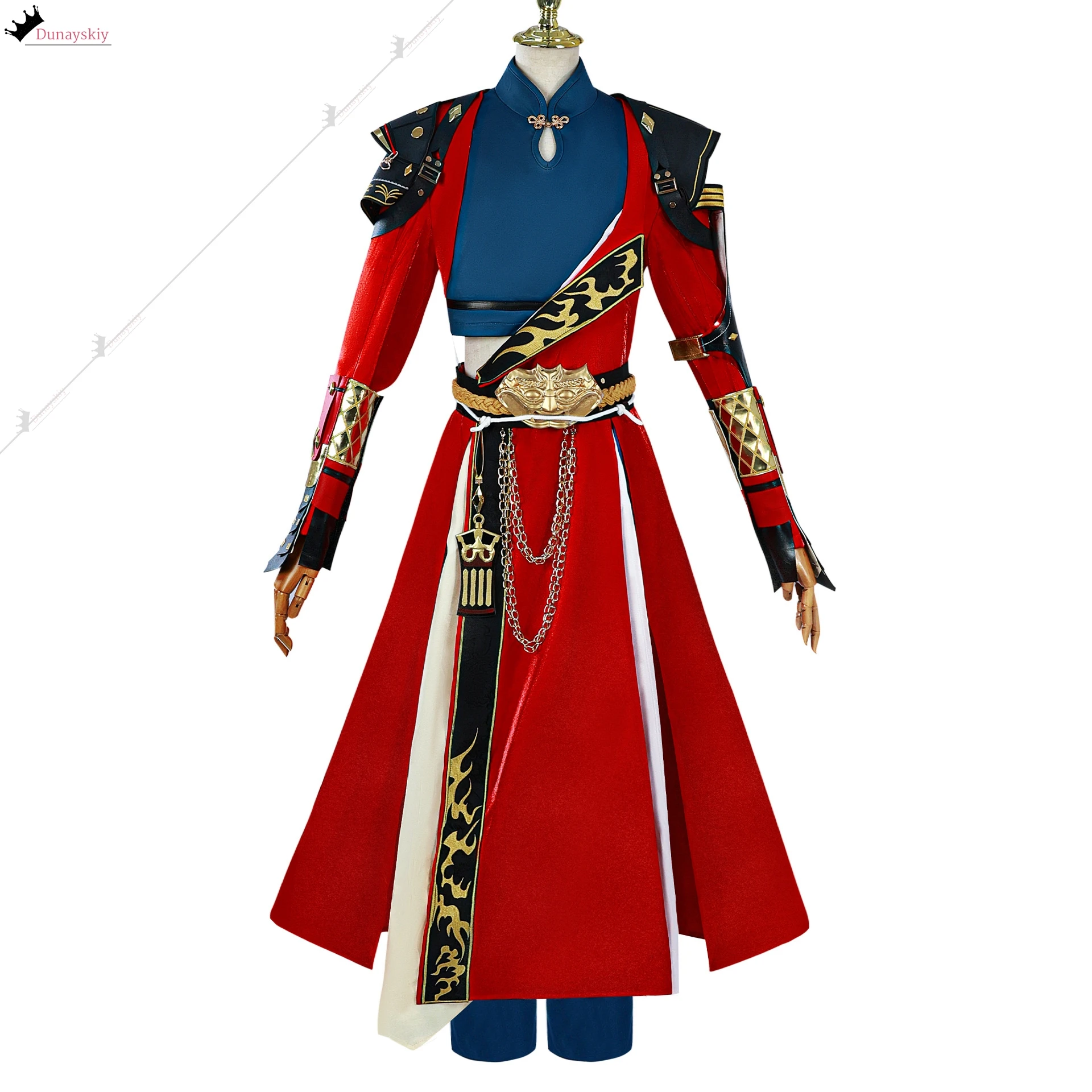 أزياء داي هاو يوان صن سي التأثيرية أزياء هانفو القديمة للجنسين مجموعة شعر مستعار 2025 زي لعب الأدوار لحفلات الهالوين الأنيمي