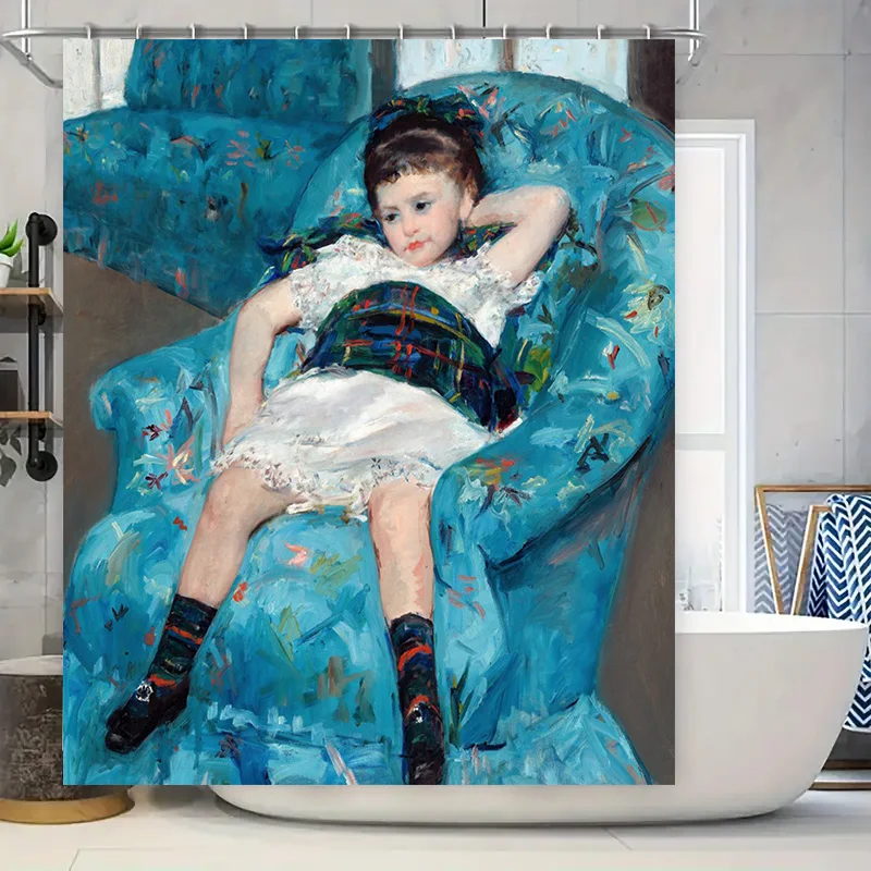 

Синее бархатное кресло в винтажном стиле с подушкой, уютный богемный домашний декор для гостиной или спальни, элегантный комплект стульев для ванной комнаты