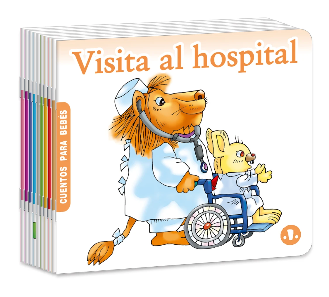 

10 Spanish Bedtime Storybooks: Vibrantly illustrated to spark children's curiosity and love for reading. Educational Supplies