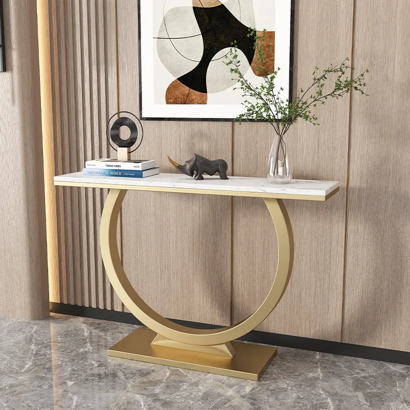 

Aesthetic Vintage Console Table Style Entryways Minimalist Table Simple Storage Living Room Furniture Mesas De Centro Sala