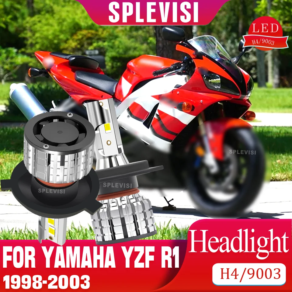 

Instant-On LED Easy Installation and Removal Long-Term Use motorcycle Headlight For YAMAHA YZF R1 1998 1999 2000 2001 2002 2003