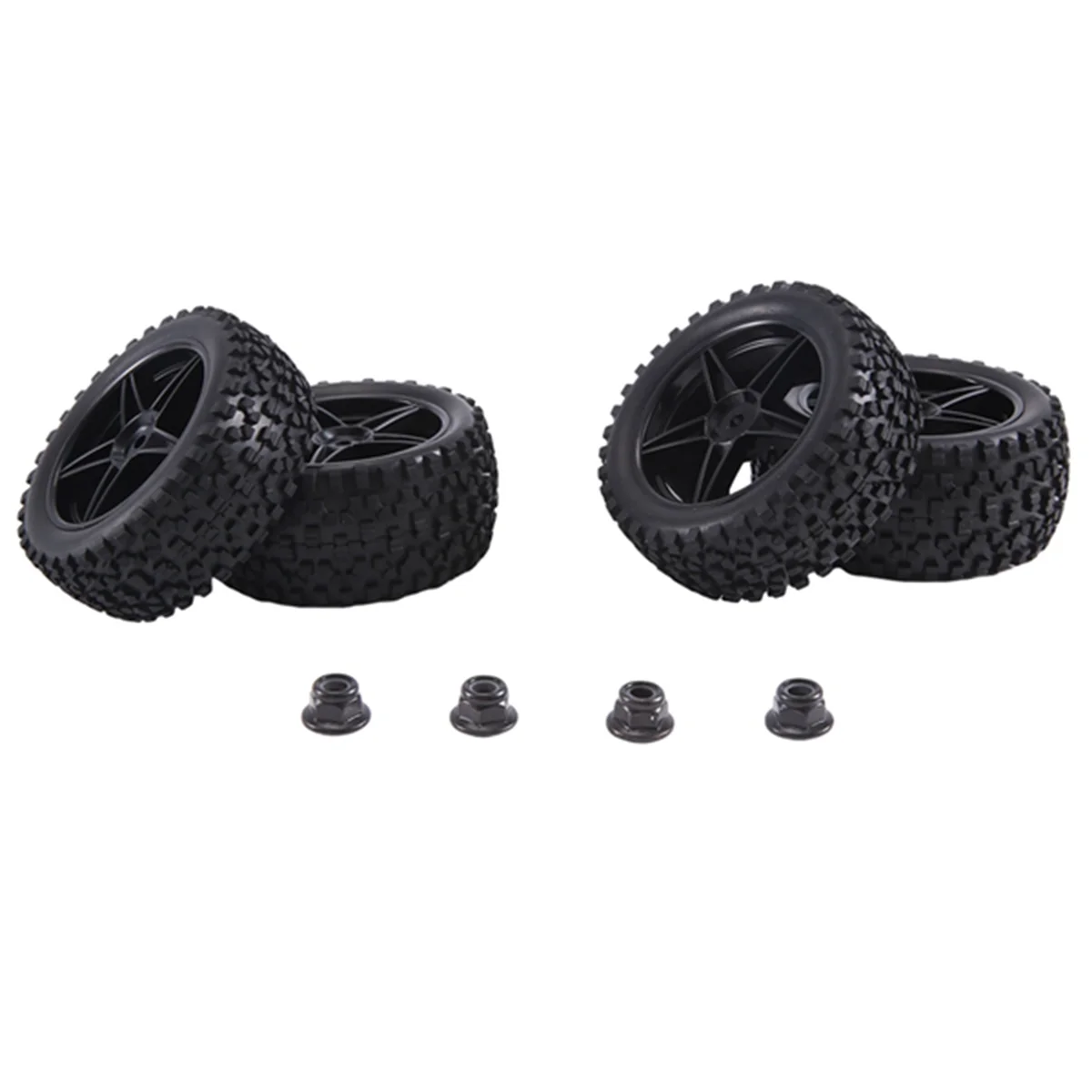 AM-4 Stuks 85mm Band Wielband tbv 144001 144010 124007 124017   1/10 1/12 1/14 RC Auto Off Road, A