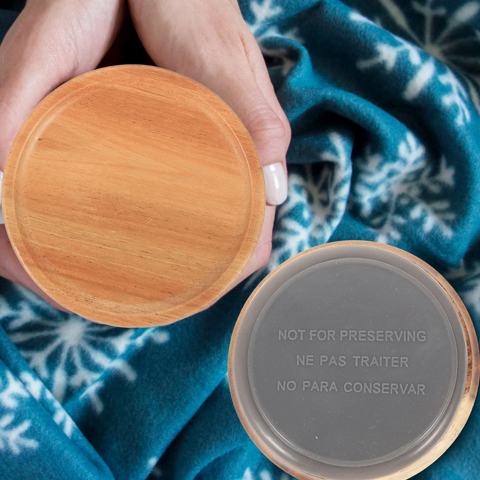 

4 Pcs Spice Container Canning Jar Lids Food Containers Storage Jars with Kitchen