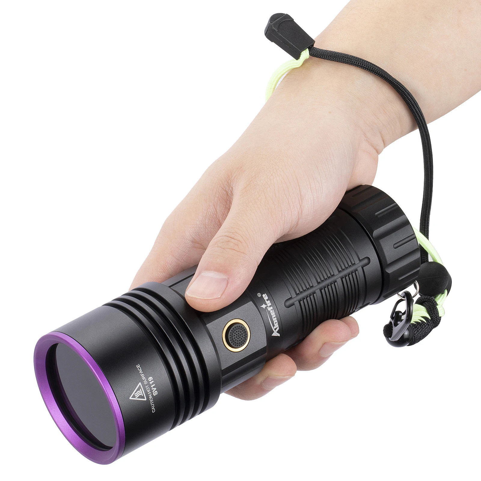 Linterna UV recargable de alta potencia con LED 365 nm - imagen 5
