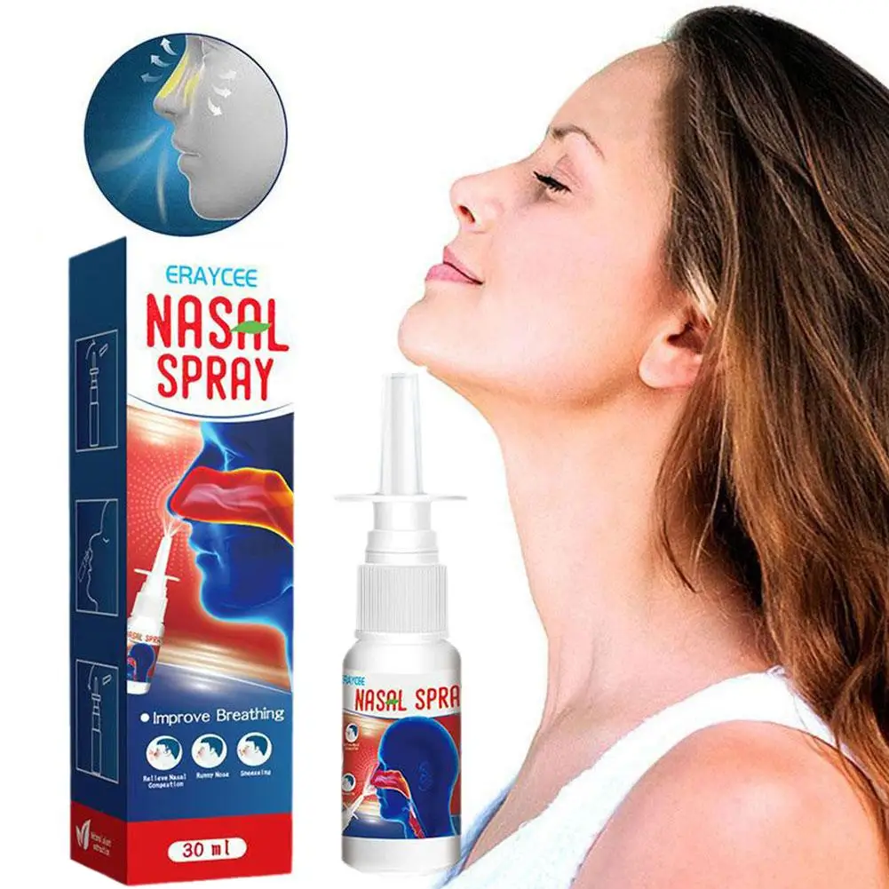 

Herbal Nasal Spray Natural Nose Spray For Reduce Snoring Nasal Cleaning And Hydration Nose Spray Breathe Well Sleep Health S8A6