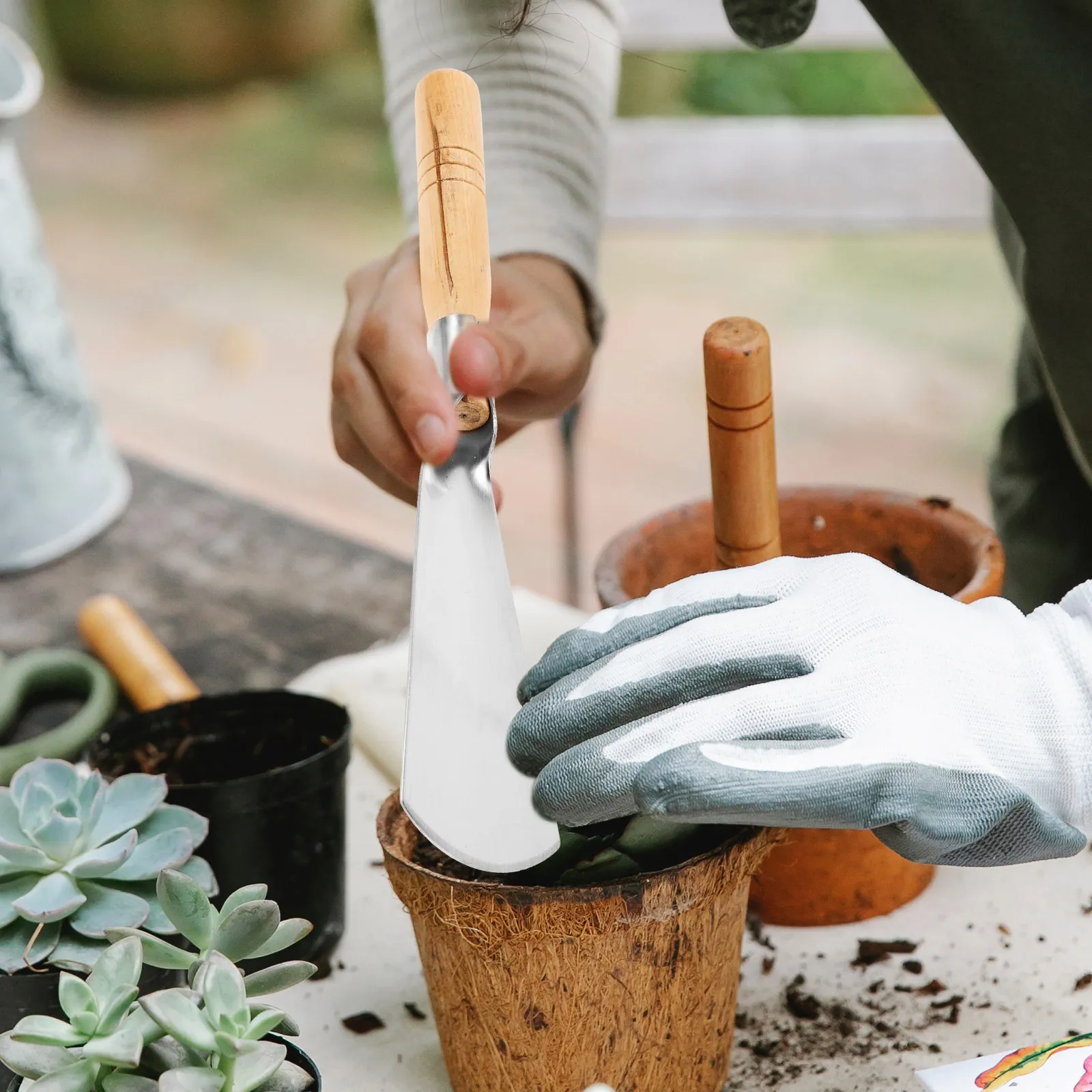 Stainless Steel Garden Trowel  - огляд і ціна Garden Hand Trowel