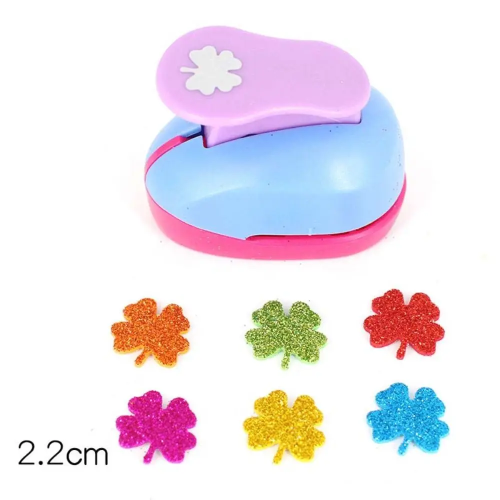 Random Color Flower Furador Labor Saving 7*6*4cm DIY Paper Cut Puncher Handmade Large Size Scrapbooking Machine for Card