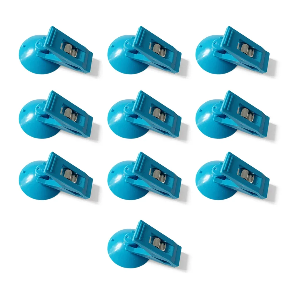 10PCS Auto Fenster Sucker Clips Haken Auto Innen Kunststoff Clip Multifunktionale Clip Karten Saug Kappe Clips für Sonnenschirm Vorhang