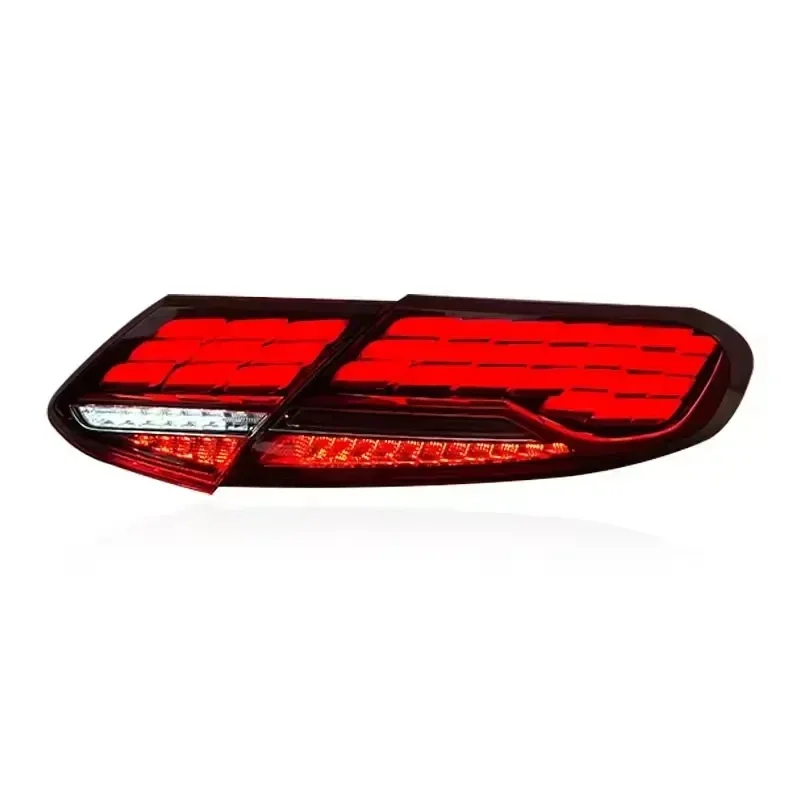 Pair Taillight Assembly Rear Lamp Upgrade for C Class W205 Coupe 2015-2022 Car Tail Lights Turn Signal