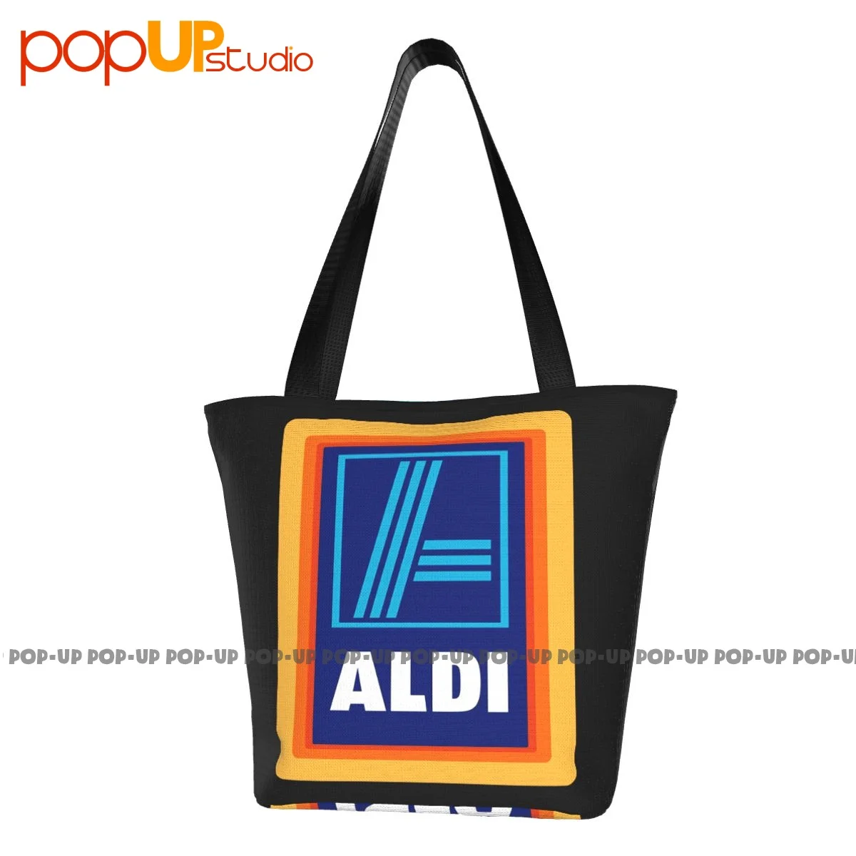 Aldi Market Grocery Food Store Superstore Fan Fashion Handbags Portable Shopping Bag Shoulder Bag