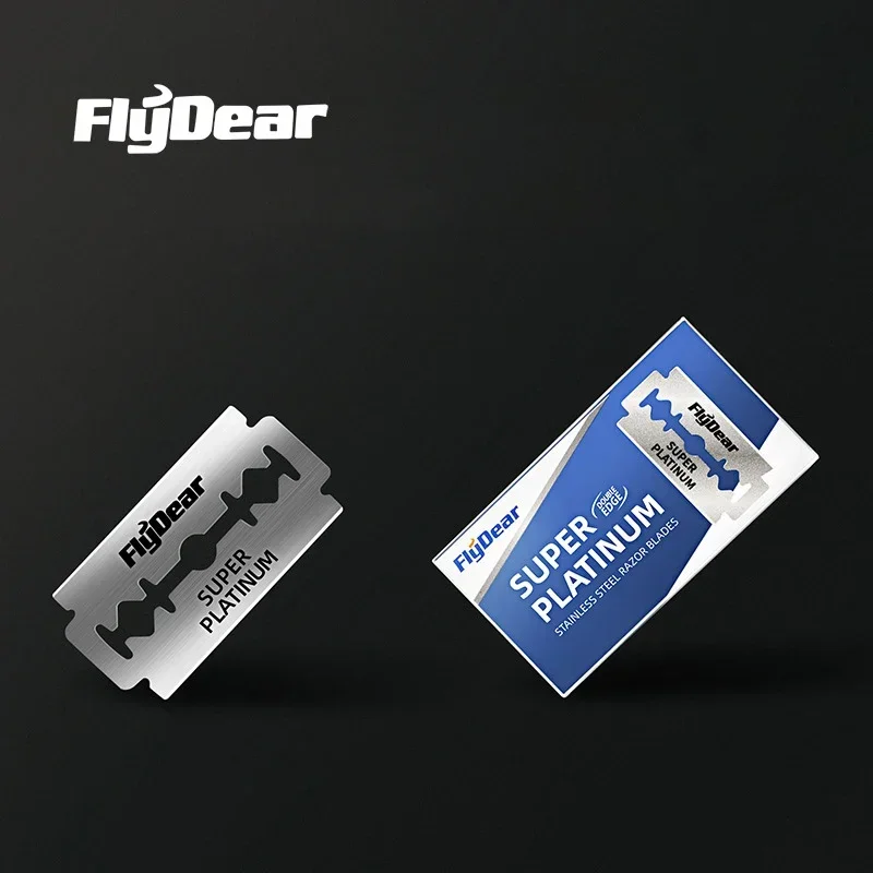 317-10/20/50/100pcsDouble Edge Razor Blades Professional Men's Shaving Razor Blade Barber Beard Trimmer Tool for Smooth Clean