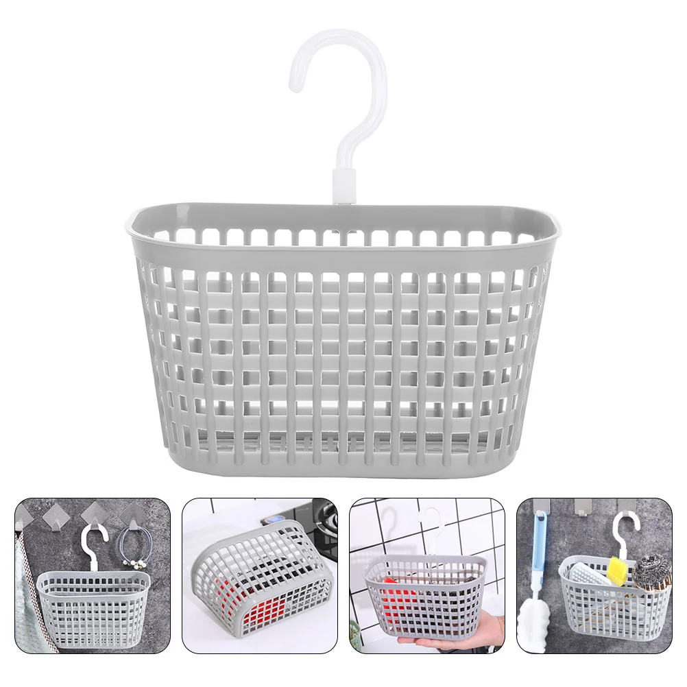 

6 Pcs Kitchen Bathroom Hanging Basket Multifunctional Storage Rack Ginger Wall Baskets Pp For