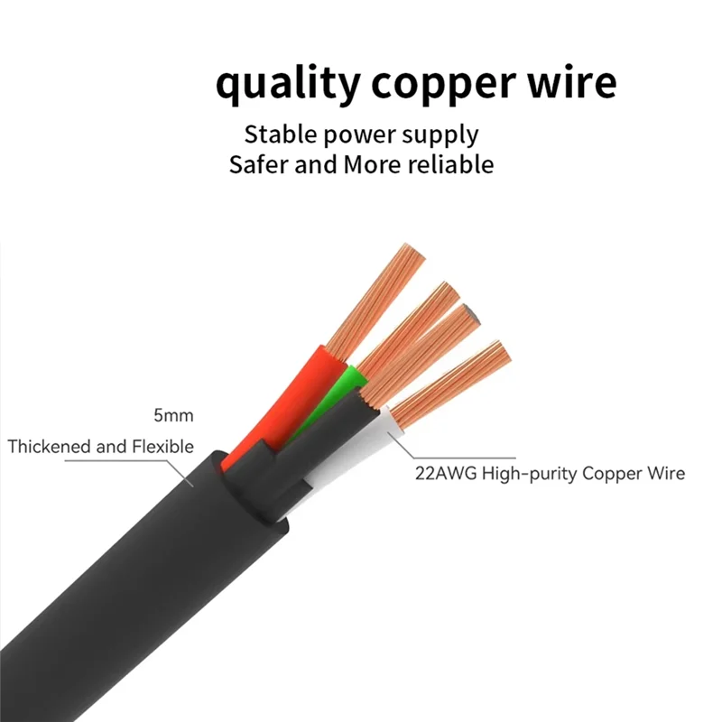 AU61-1.5M Printer 3D Kabel Ekstensi 4-Pin Forbambulab A1/A1mini Printer 3D Bagian Printer 3D