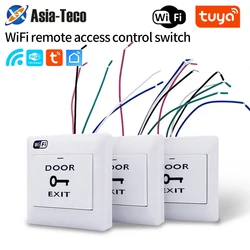 Tuya App WiFi Door Exit Button Voice Remote Door-Opening Wireless Release Push Switch For Electronic Lock Access Control System