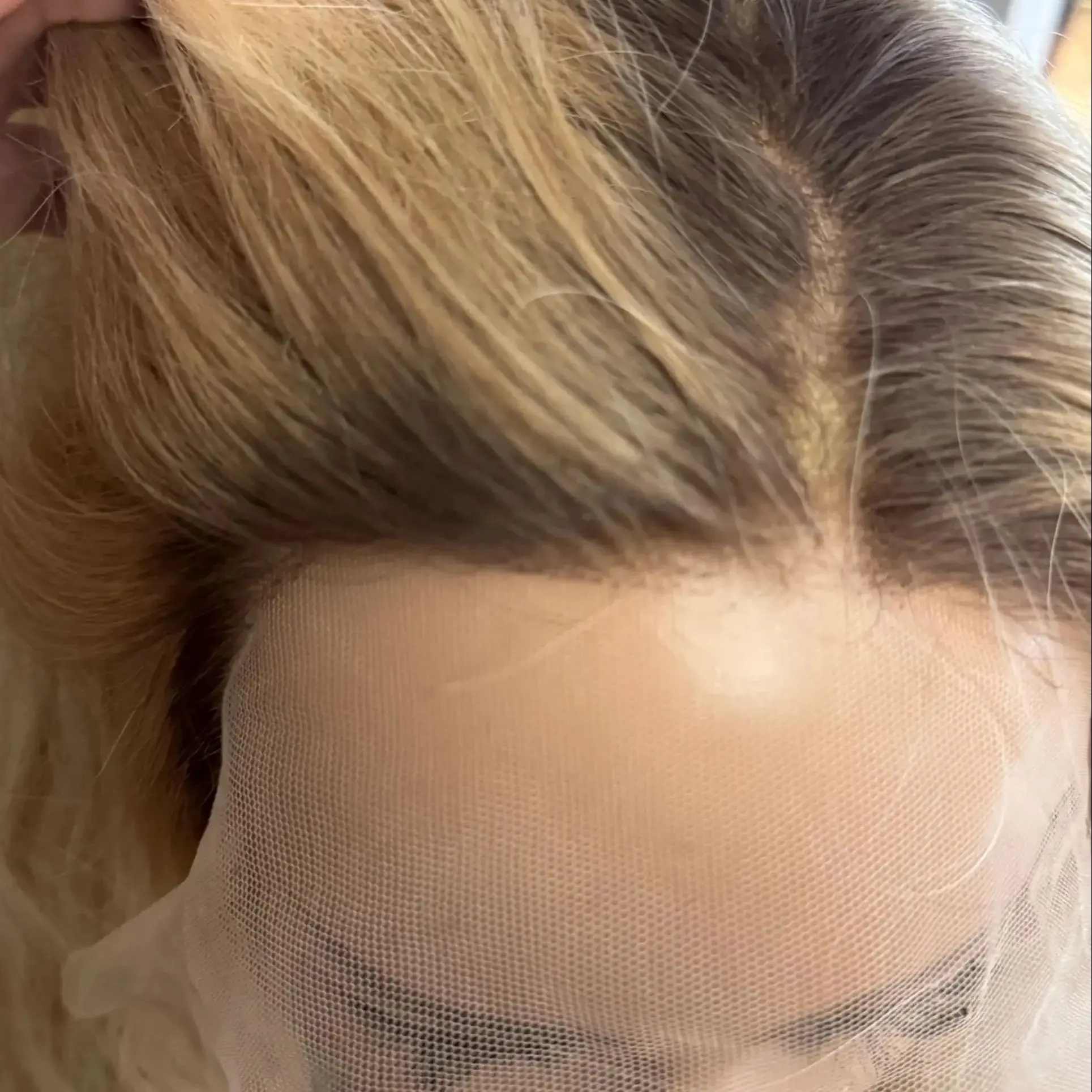 New in HD Lace Front Glueless Honey BlondeLong Length  Wig Heat Resistant Luxury Deep Wave Synthetic Lace Frontal Wigs Daily Use