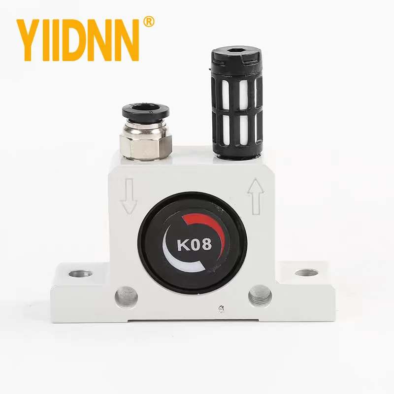 K Series Pneumatic Gear Vibrator Actuator Turbine Pneumatic Ball Vibrator Variants K6 K8 K10 K12 K16 K20 K25 K32 K36 K40 K48