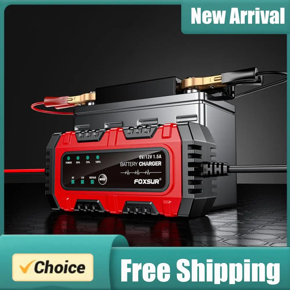 6V/12V 1.5A Car Bat…