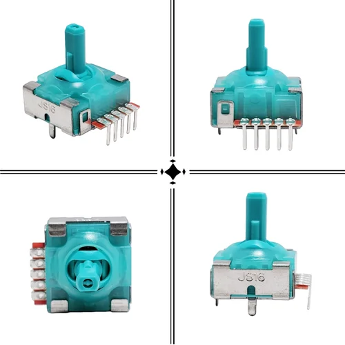 Imagen 2 del producto Joystick Electromagnético K-SILVER JS16 PRO TMR para Controlador de Juego Chicken G8, Sin Desviación, Alta Precisión, Bajo Consumo, 2/10 Piezas