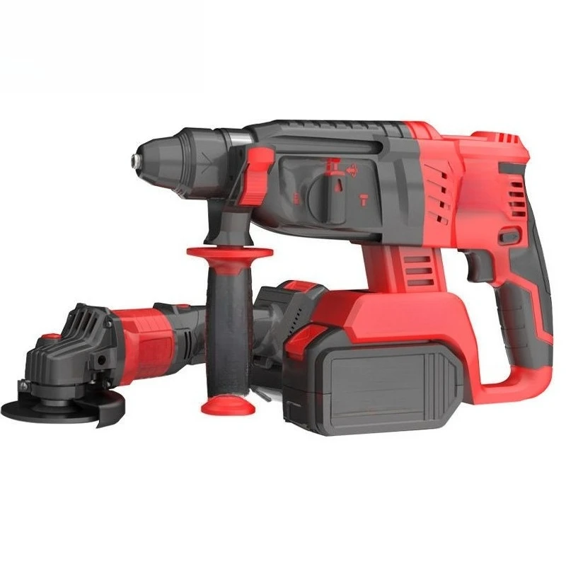 

Rechargeable electric hammer electric pickaxe three-purpose high-power industrial impact electric drill concrete