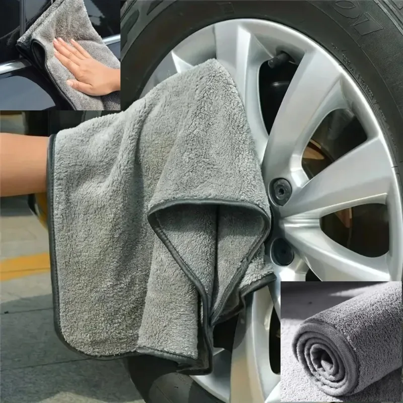 New Super Absorbent 40x60cm Car Wash Towel Twisted Braid Cloth Home Use