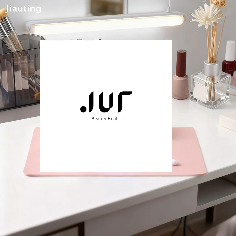 

Складной настольный коврик для дизайна ногтей, искусственная кожа, студийный настольный коврик, подушка для подлокотника для ногтей, водонепроницаемая подставка для рук, царапины, грязь, легкая чистка