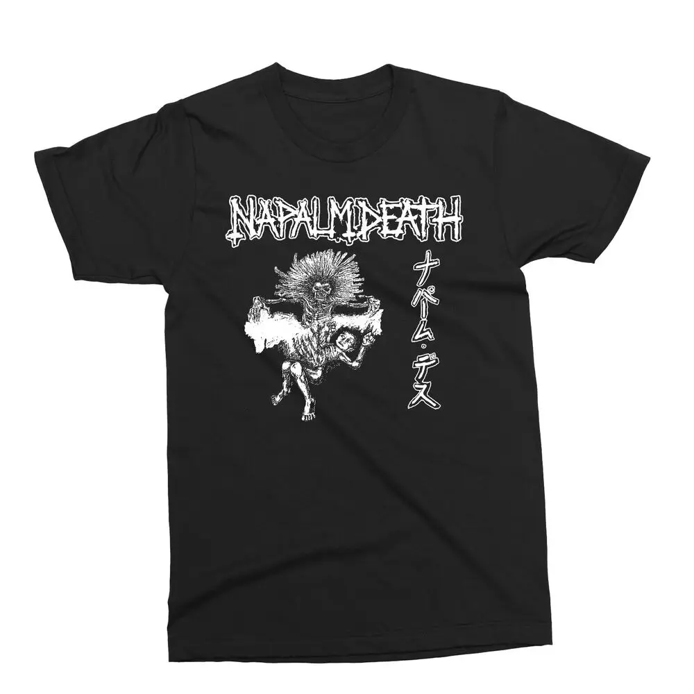 NAPALM DEATH-Split T-shirt,carcass,death,slayer,nasum,sepultura  High Quality 100%Cotton Short Sleeve