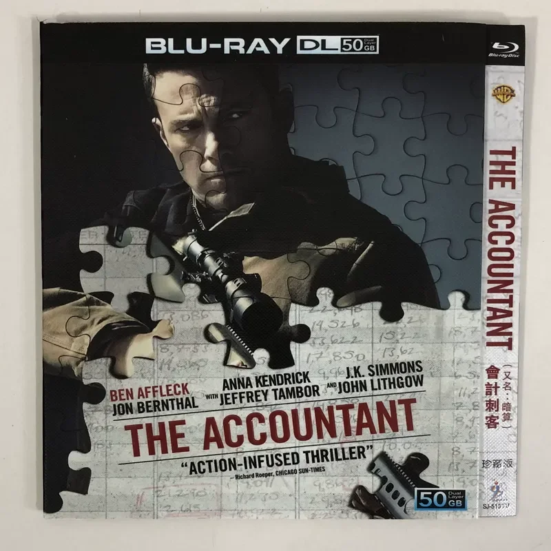 

Classic Old Movie Accounting Assassin Collector's Edition Mandarin Dubbing Plus Original Sound BD50 Blu-ray Disc