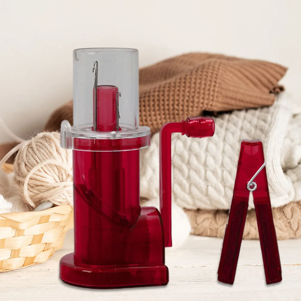 Easy Weaver Knitting Tool Mini Spool Knitter DIY Knitting Spool Knitter Hand Weave Crocheting Tools Embellish Craft Bracelet