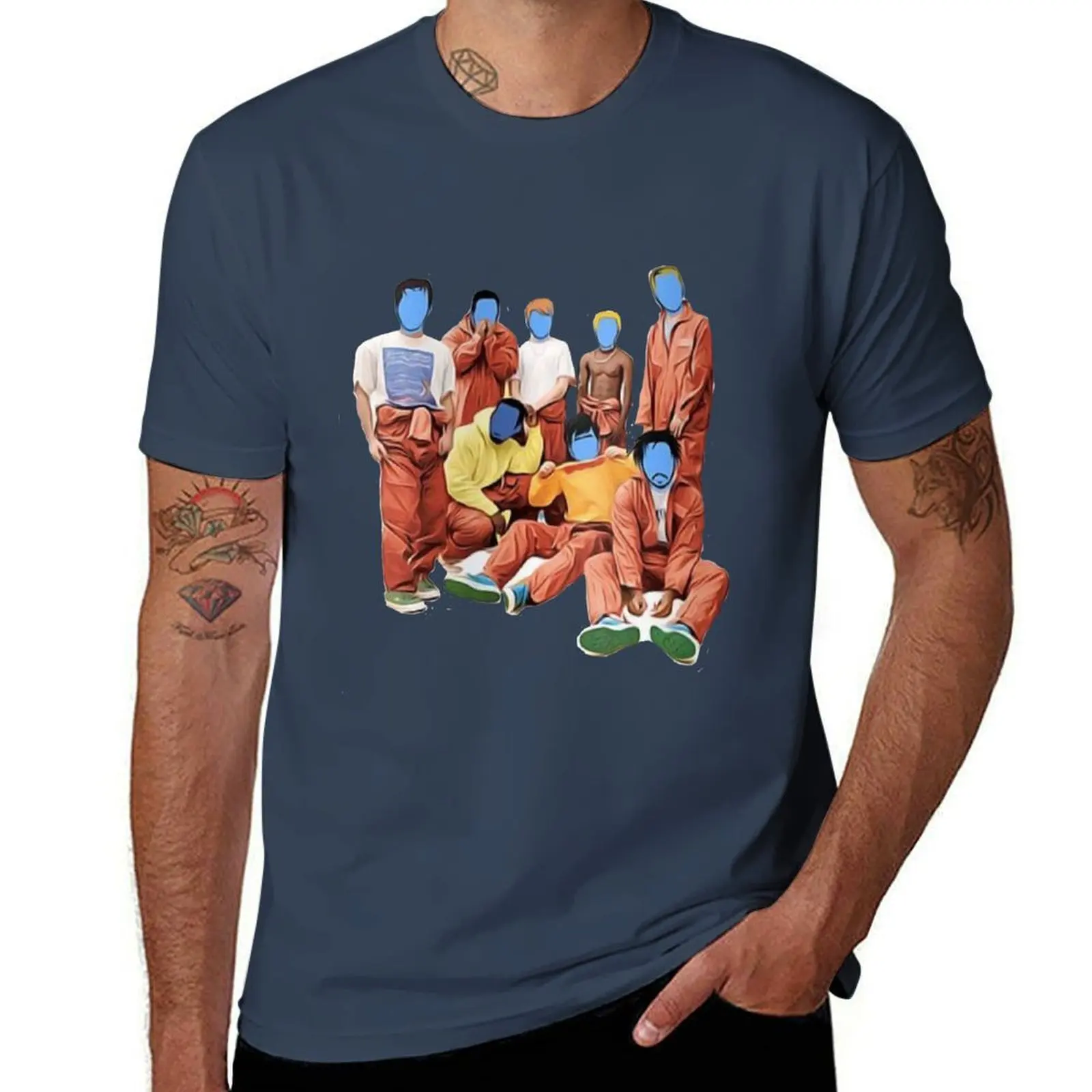 

brockhampton T-Shirt man t shirt summer t shirts for man graphic vintage T-Shirt