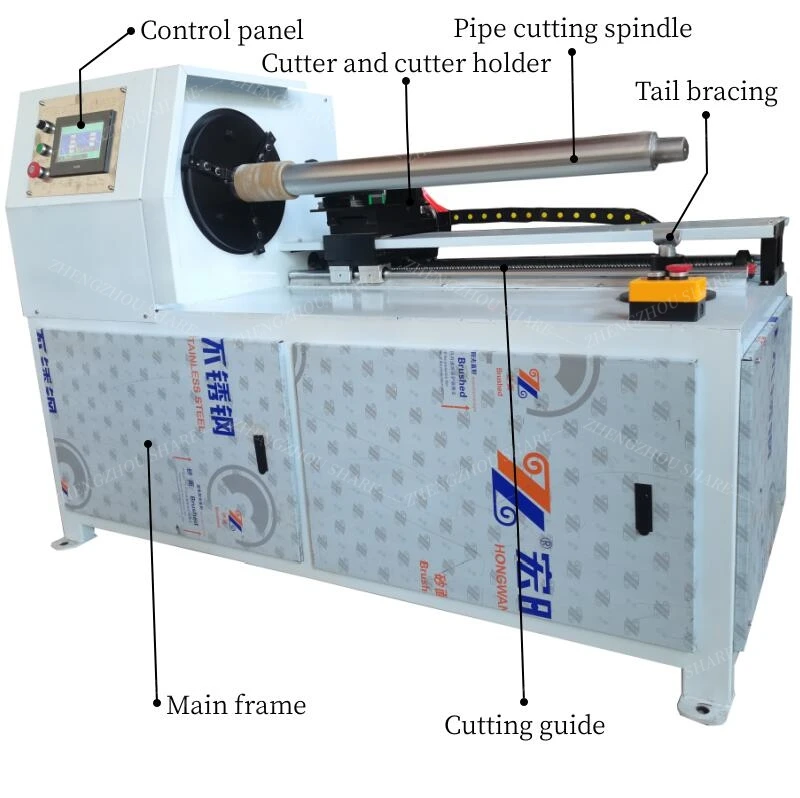 Automatic Paper Tube Cutting Machine Toilet Roll Core Cutting Paper Tube Pipe Making Machine for Paper Core Cutter