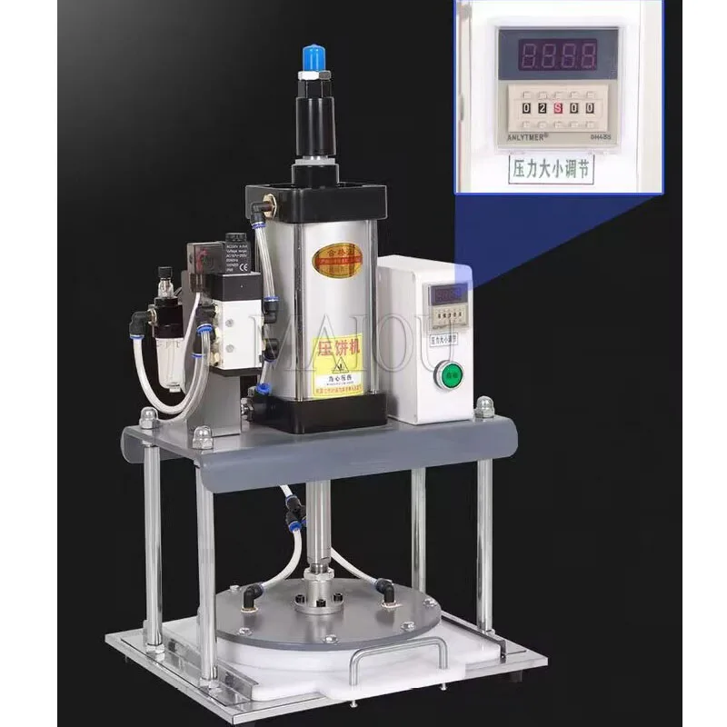 Pneumatic Dough Press Machine Roti Chapati Flat Pancake Tortilla Making Machine With Different Size