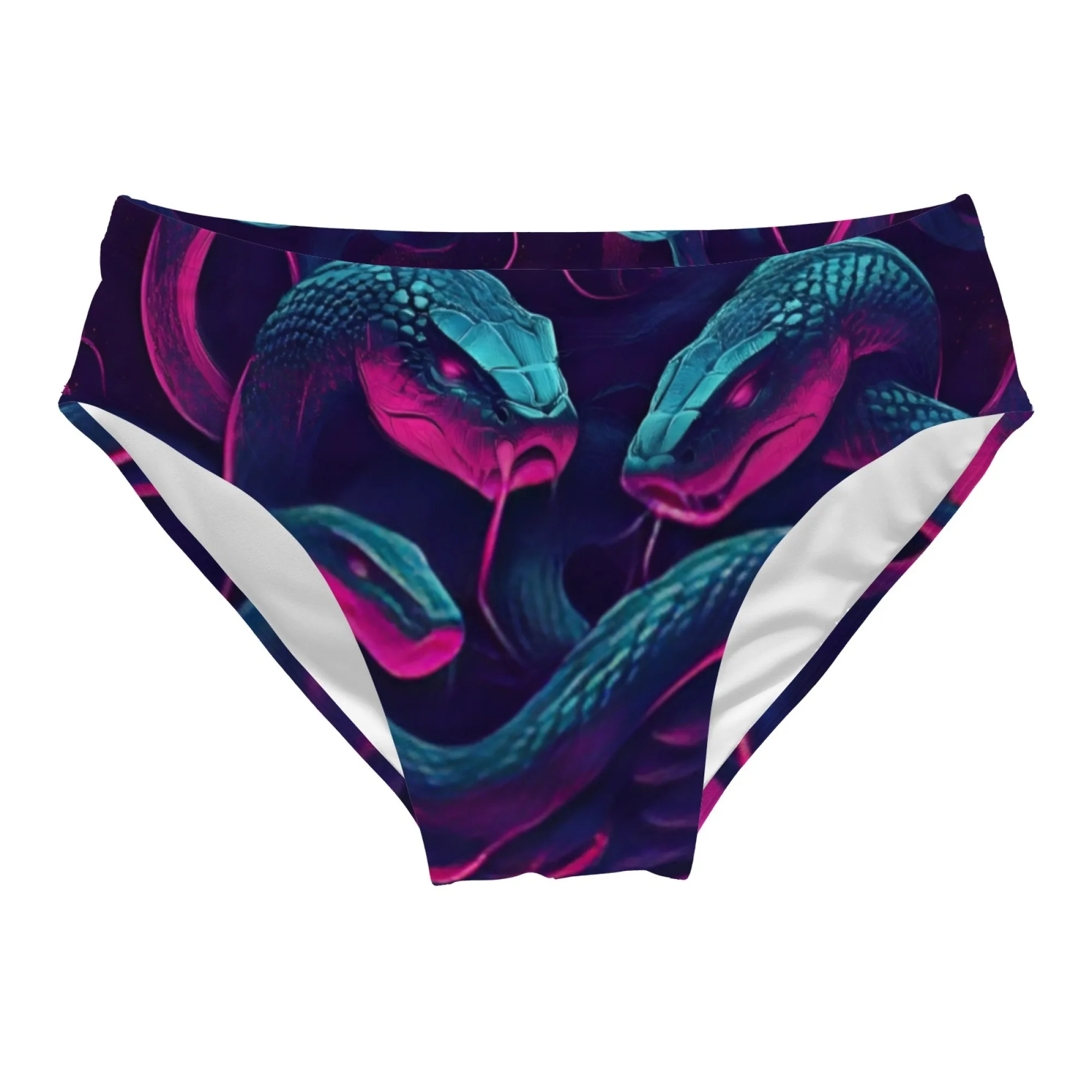 Viper Swim Trunks Slim-fit Durable Men's Drawstring Mens Triangle Swim Trunks Water Parks Islands Sunbathing Men's Vacation Gift