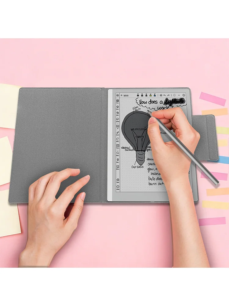 Etui na Boox Go 10.3/BOOX Tablet Go 10.3 Gen II/Gen II Lumi E-Paper, ultracienkie, lekkie etui ochronne z uchwytem na rysik. — 2