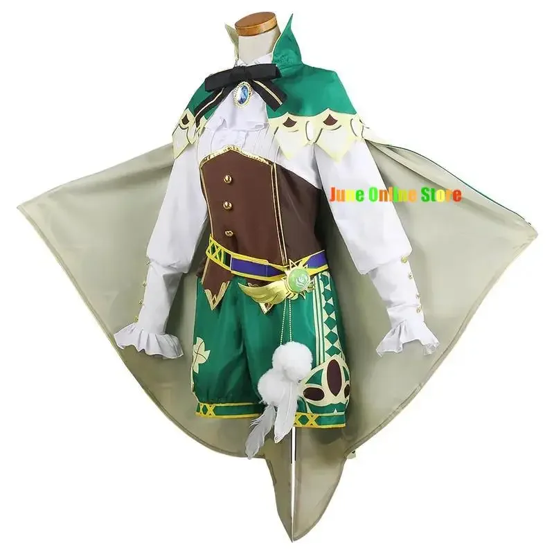 Twintig Cosplay Genshin Impact Cosplay Uniform Pruik Kostuum Twintig Chinese Stijl Halloween Kostuums Voor Vrouwen Spel Wendi Winderig