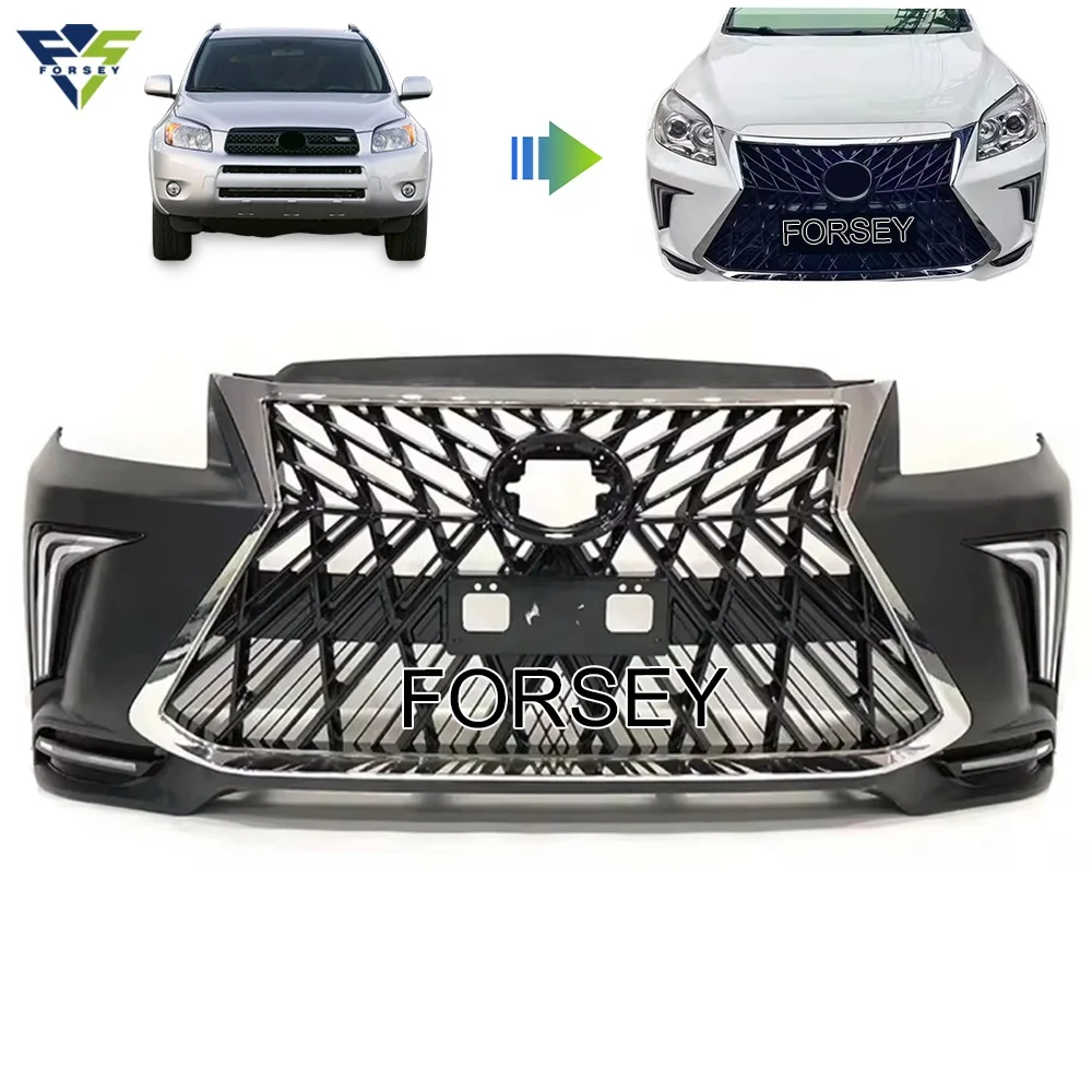 

Upgrade LX570 Facelift Car Accessories Front Bumper Car Body Kit For Rav4 2008-2012 Body Kits