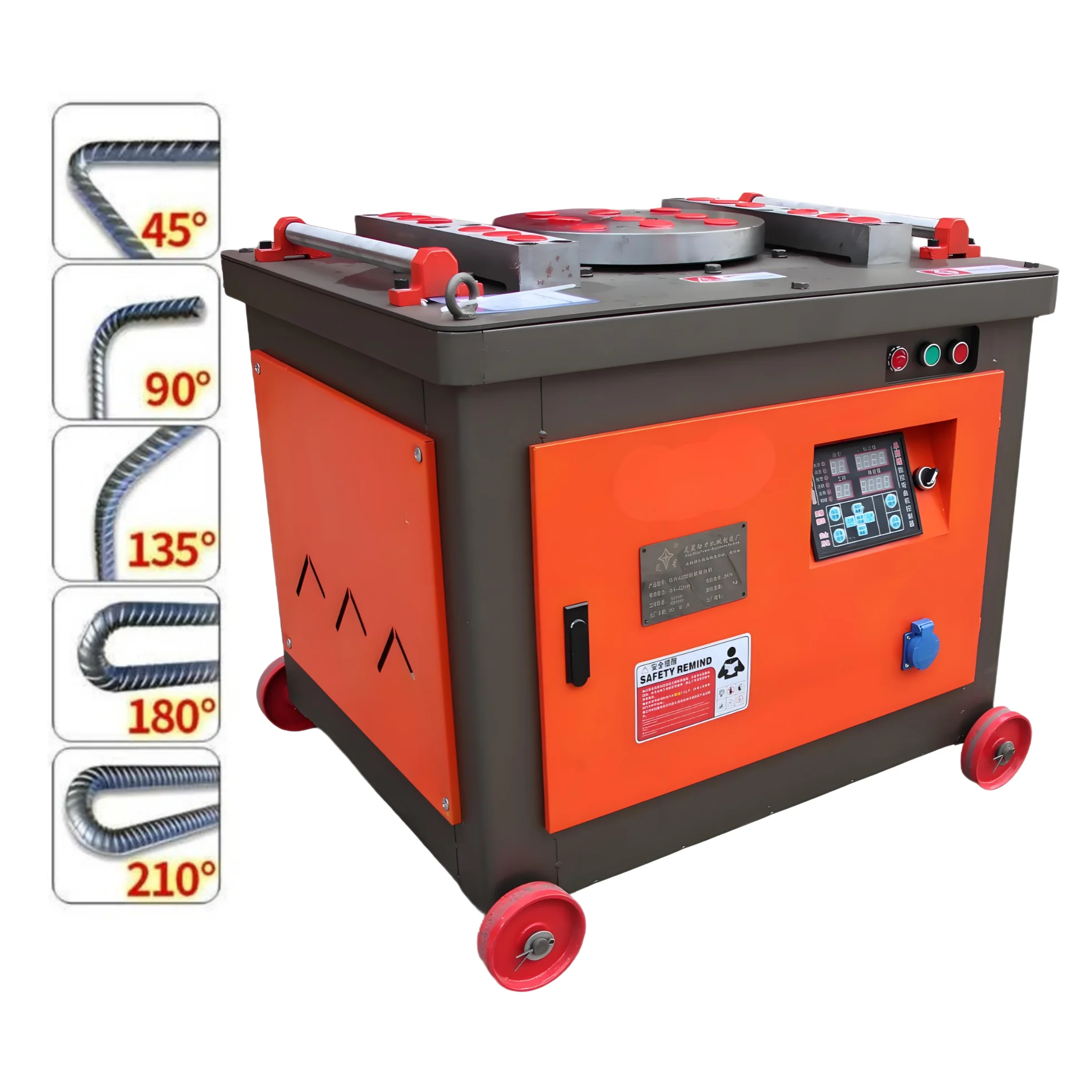 4-32Mm Rebar Bending Machine Bending 360 Metal Bending Machine Electric Plate