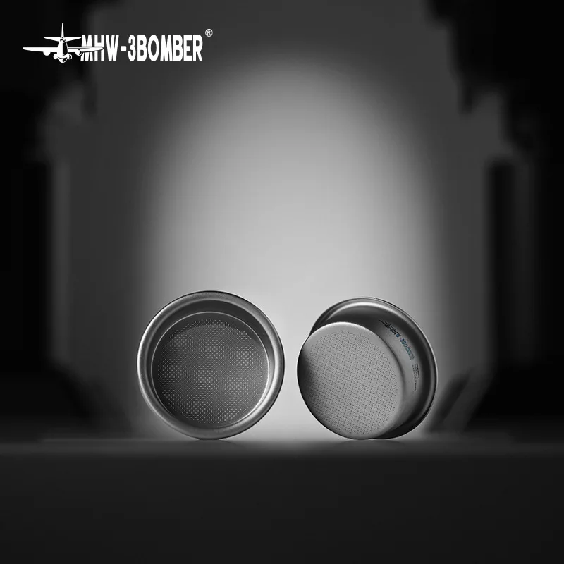 MHW-3BOMBER Pure Titanium Powder Bowl Coffee Precision Powder Bowl 58mm Espresso Machine Extraction Accessories