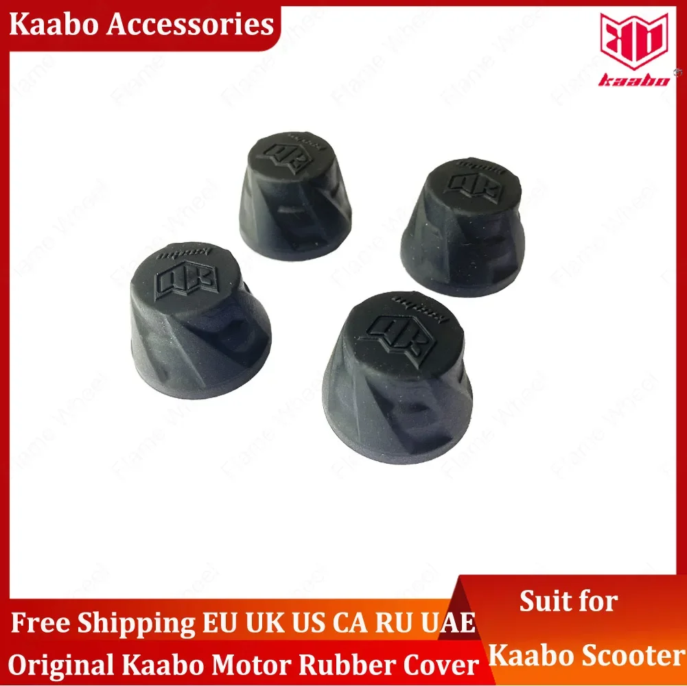 Kaabo Scooter Nut Cap Motor Rubber Cover Mantis Wolf Warrior Motor Rubber Screw Cover With Kaabo Logo Official Kaabo Accessories