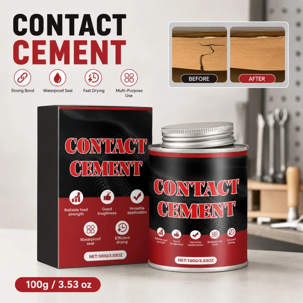 Contact Tough Waterproof  Adhesive For Woodworking Leather Furniture Repair Heat Resistant Quick Curing Resistant Quick Curing